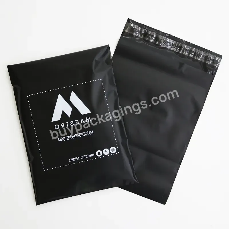 Custom Compostable Mailer Mailing Resealable Custom Printed Poly Bags For Clothing Appeal With Logo