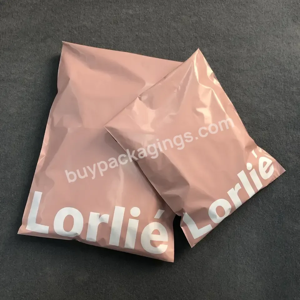 Custom Compostable Poly Mailer Bags Packaging Transport Bag With Printing Customized Logo Courier Mail Bag