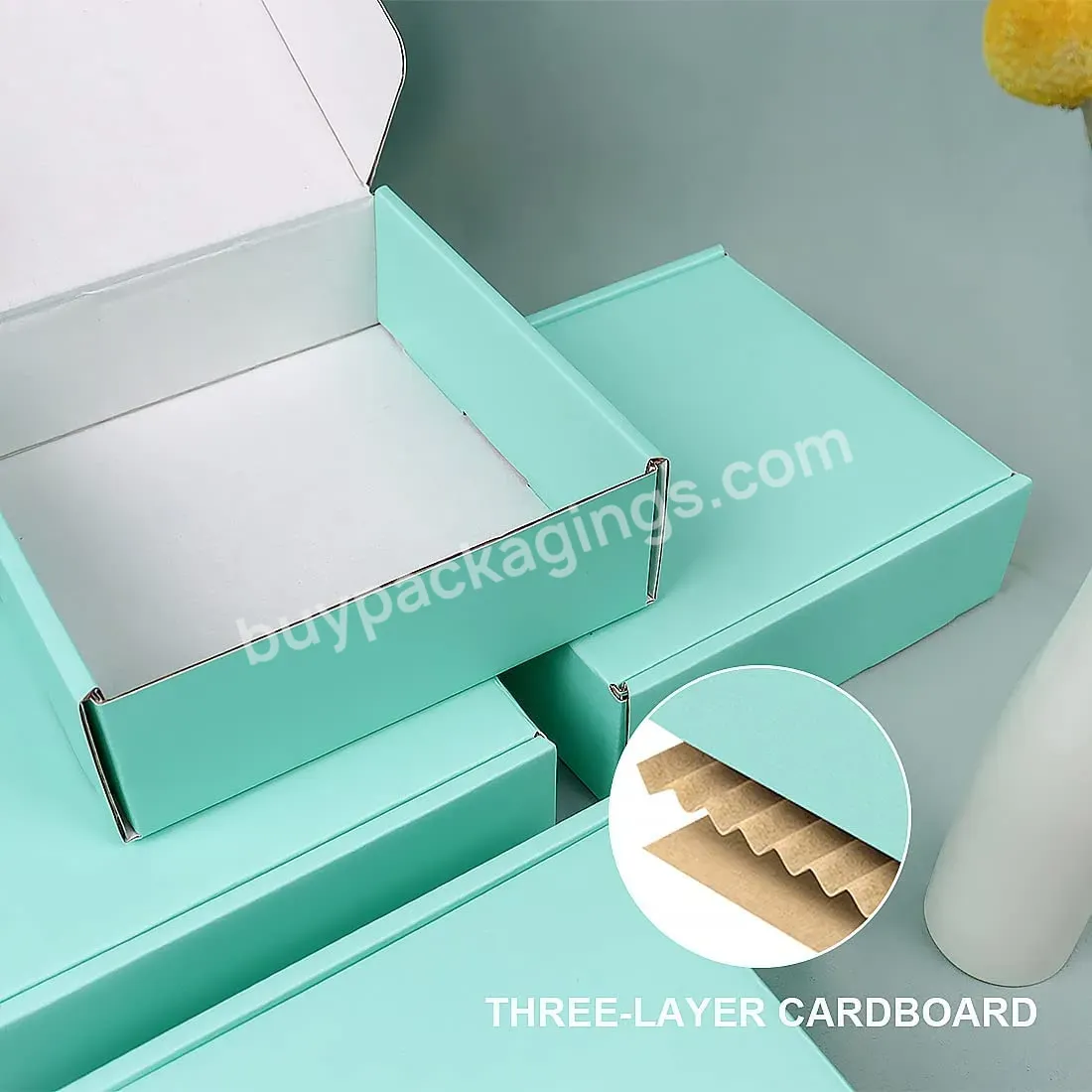 Custom Corrugated Cardboard Box Folding Mailer Paper Packaging Gift Box Corrugated Box