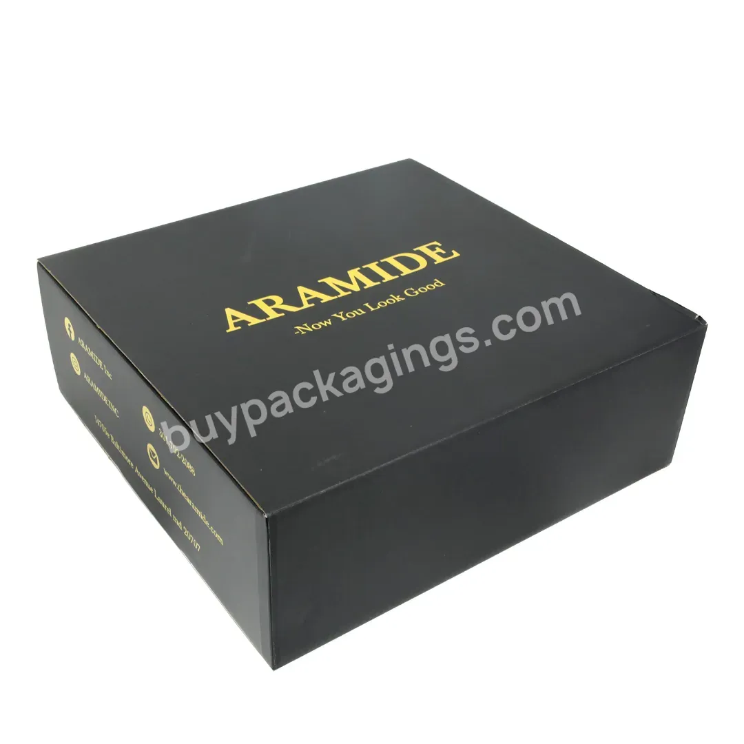 Custom Corrugated Gift Box Oem Factory Eco Friendly Shipping Paper Mailer Shoe Box Packaging With Custom Logo