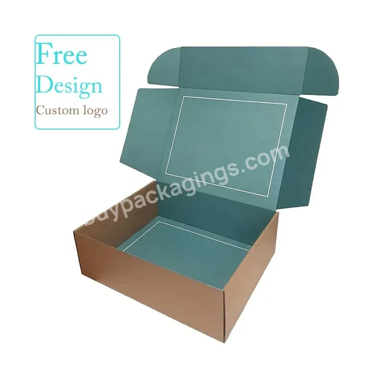 Custom Corrugated Package Shipping Cardboard Carton Paper Packaging Box