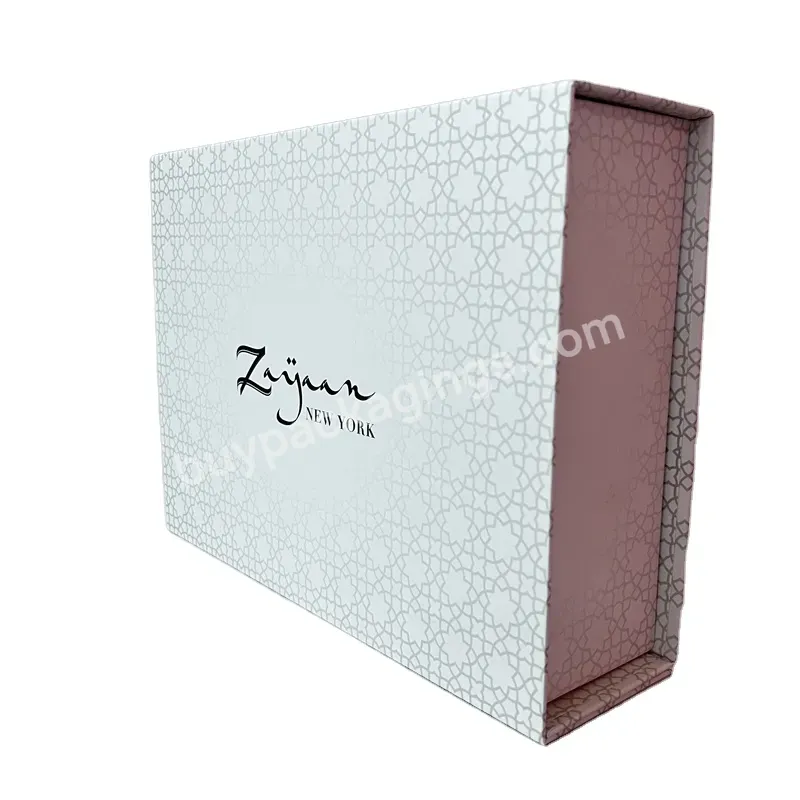 Custom Corrugated Paper Packaging Box White Paper Mail Magnet Box For Clothing Gift Package