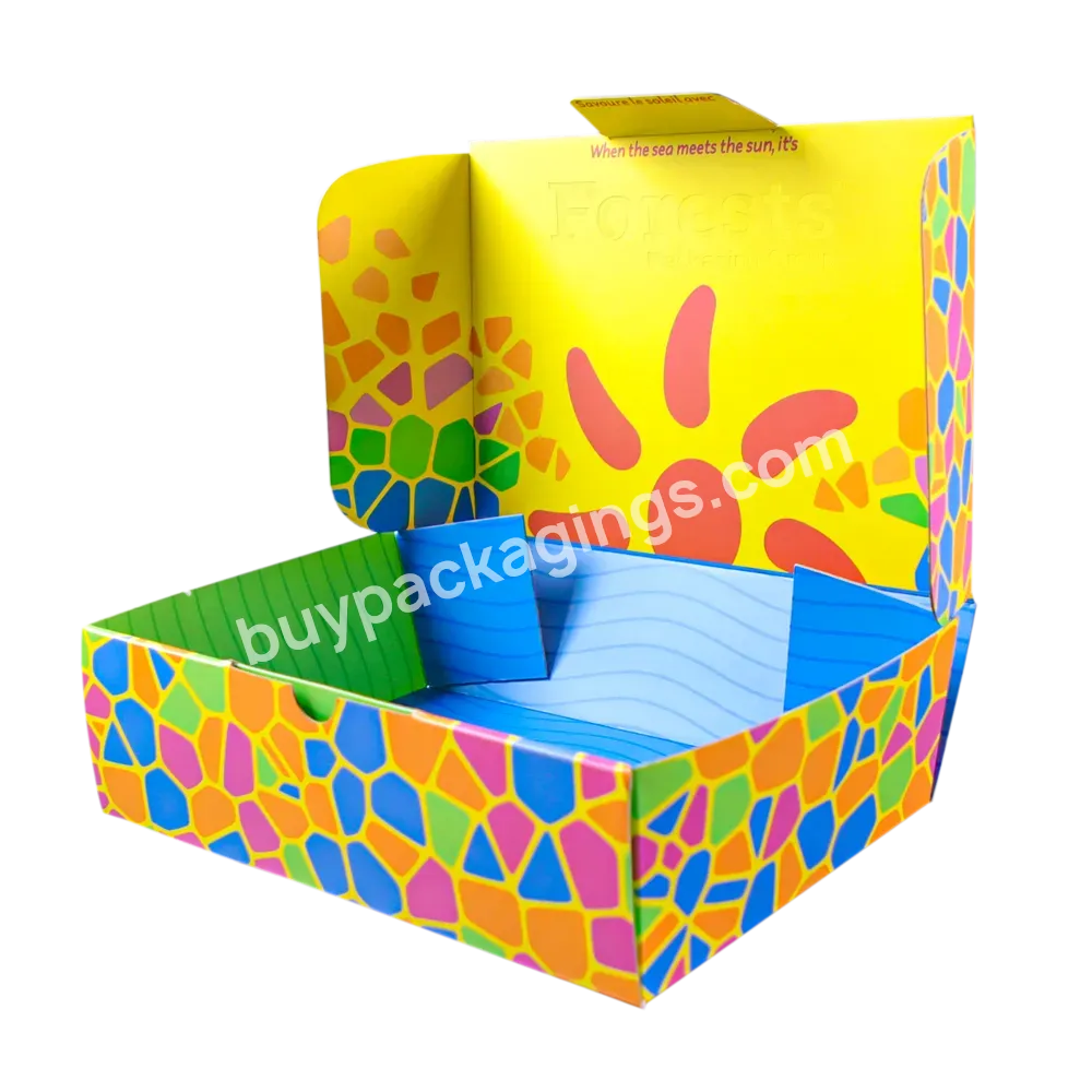 Custom Corrugated Shipping Box For Baby Shoes