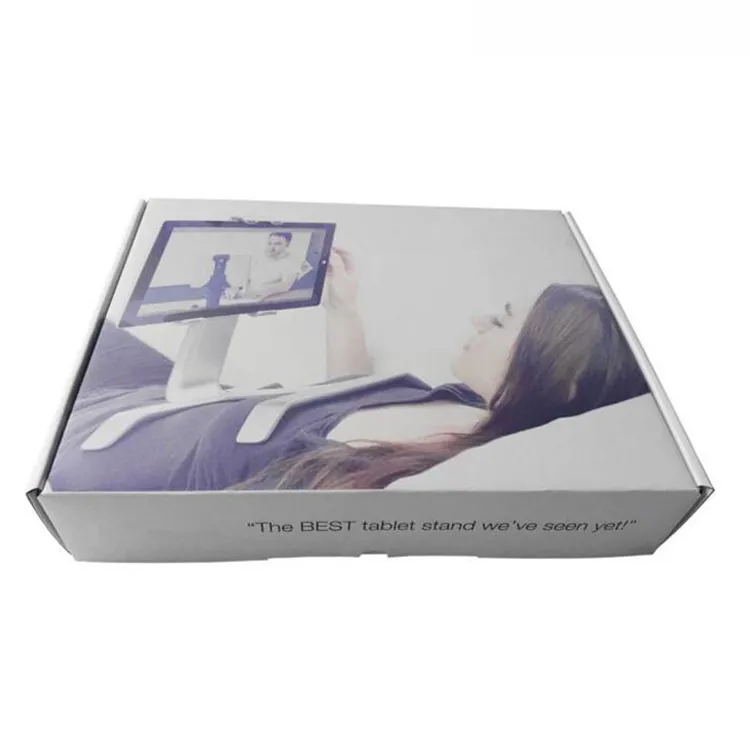 Custom Corrugated White Shipping Box Packaging with Insert