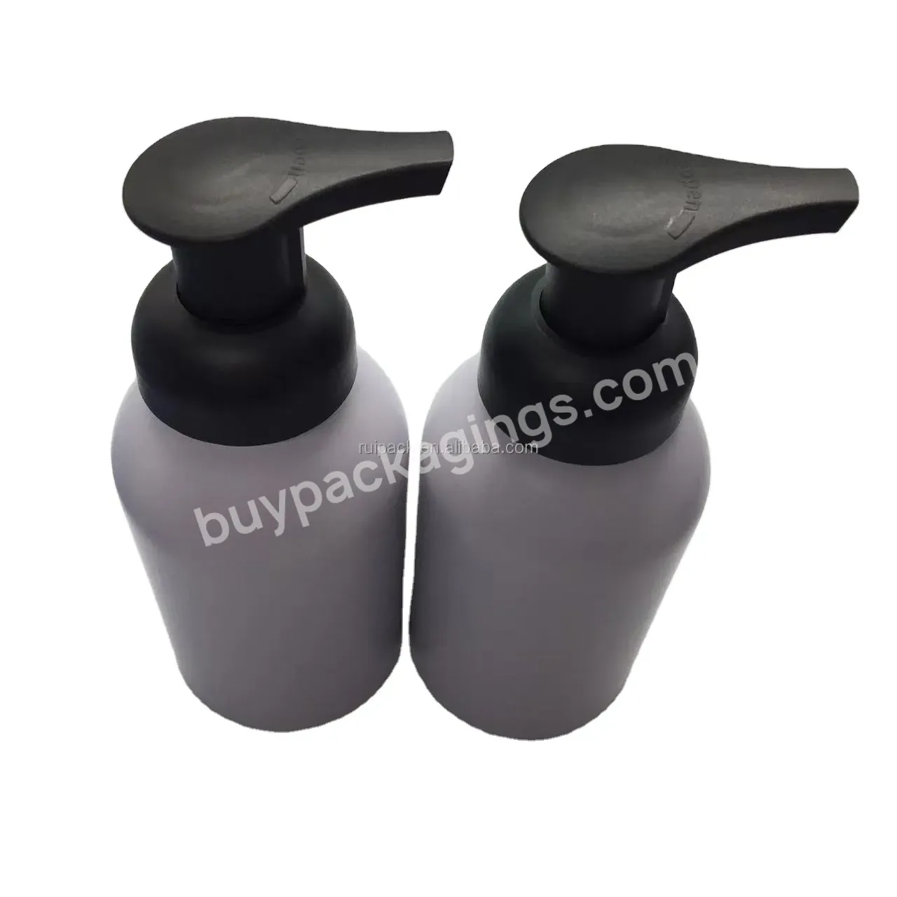 Custom Cosmetic Aluminum Daily Foaming Bottle 300ml,500ml With Foam Dispenser