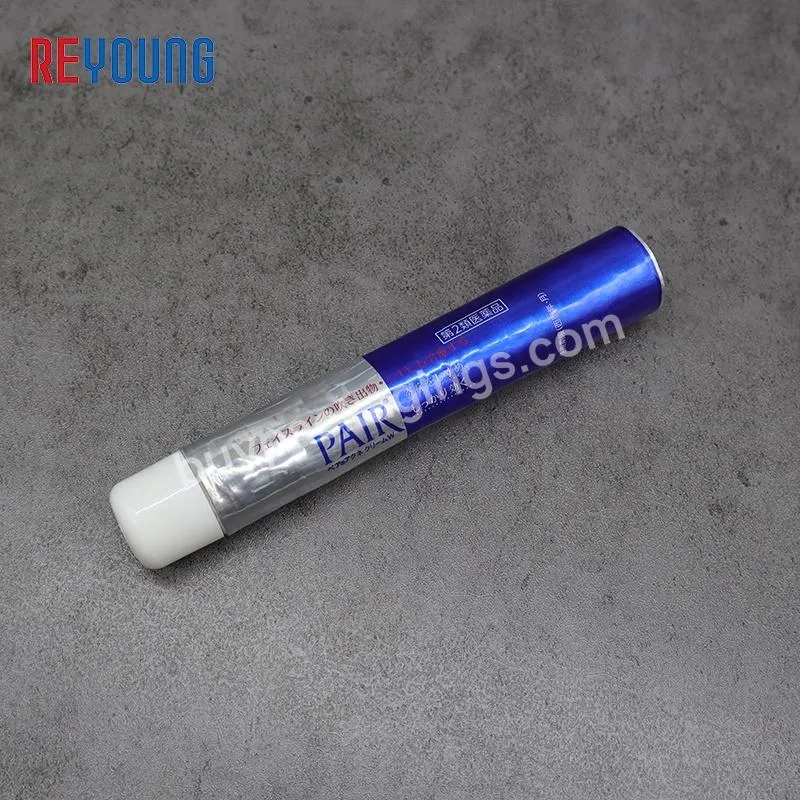 Custom Cosmetic Handcream Empty Aluminum Plastic Packing Tube Chemical Adhesive Glue Lubricant Medicine Aluminum Squeezing Tube