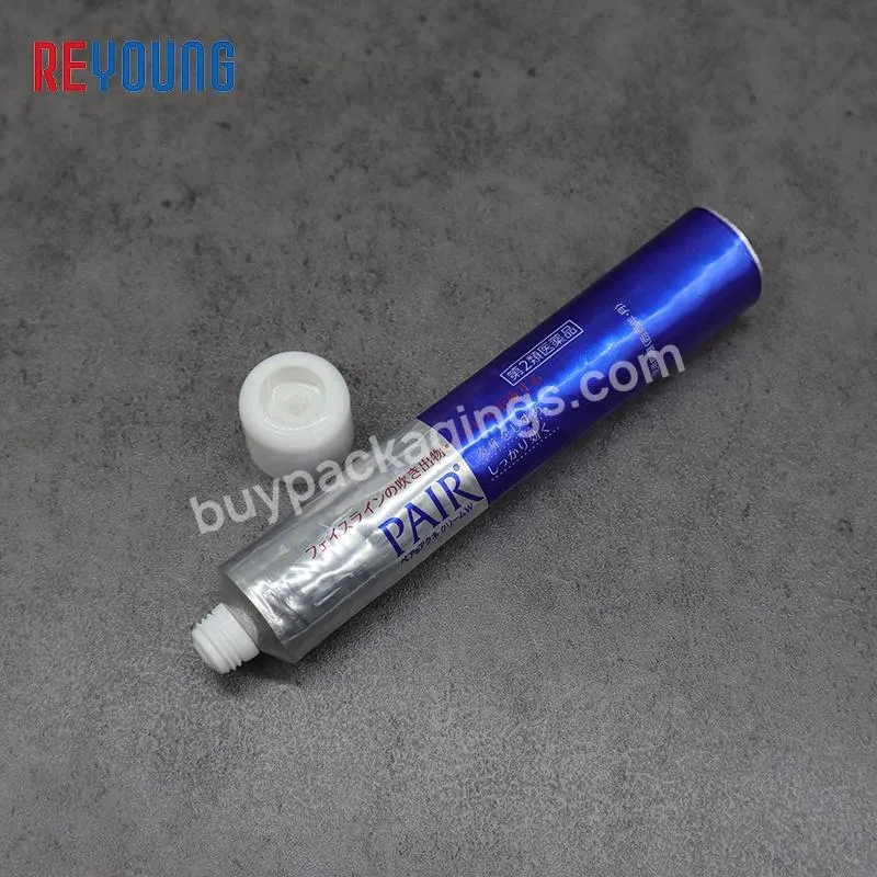 Custom Cosmetic Handcream Empty Aluminum Plastic Packing Tube Chemical Adhesive Glue Lubricant Medicine Aluminum Squeezing Tube