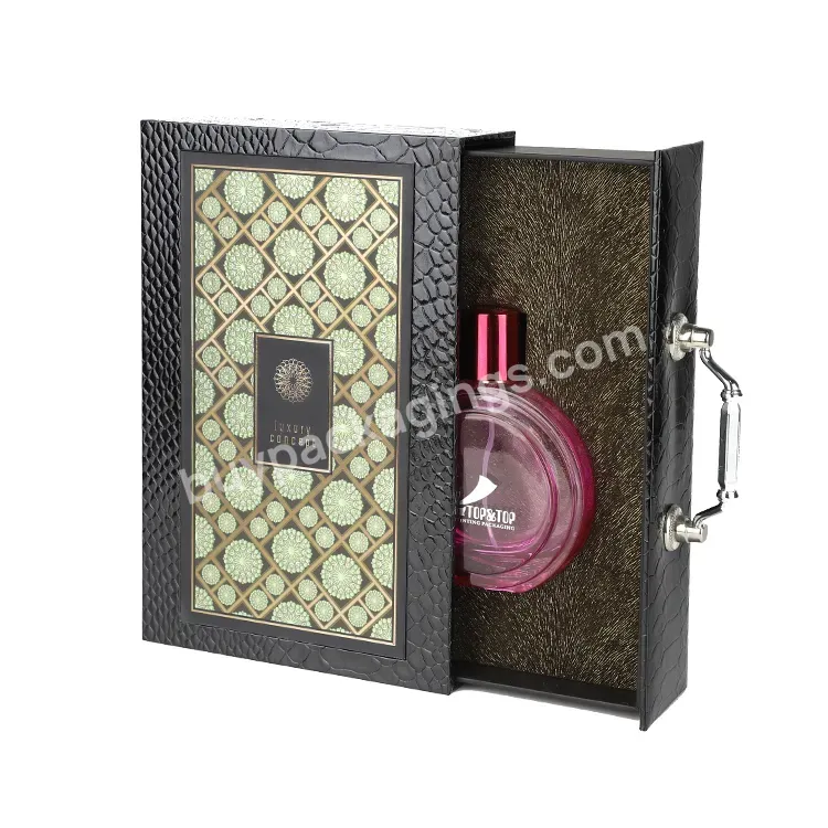 Custom Cosmetic Paper Box Printing Logo Perfume Packaging Red Candle Scent Gift Box With Window