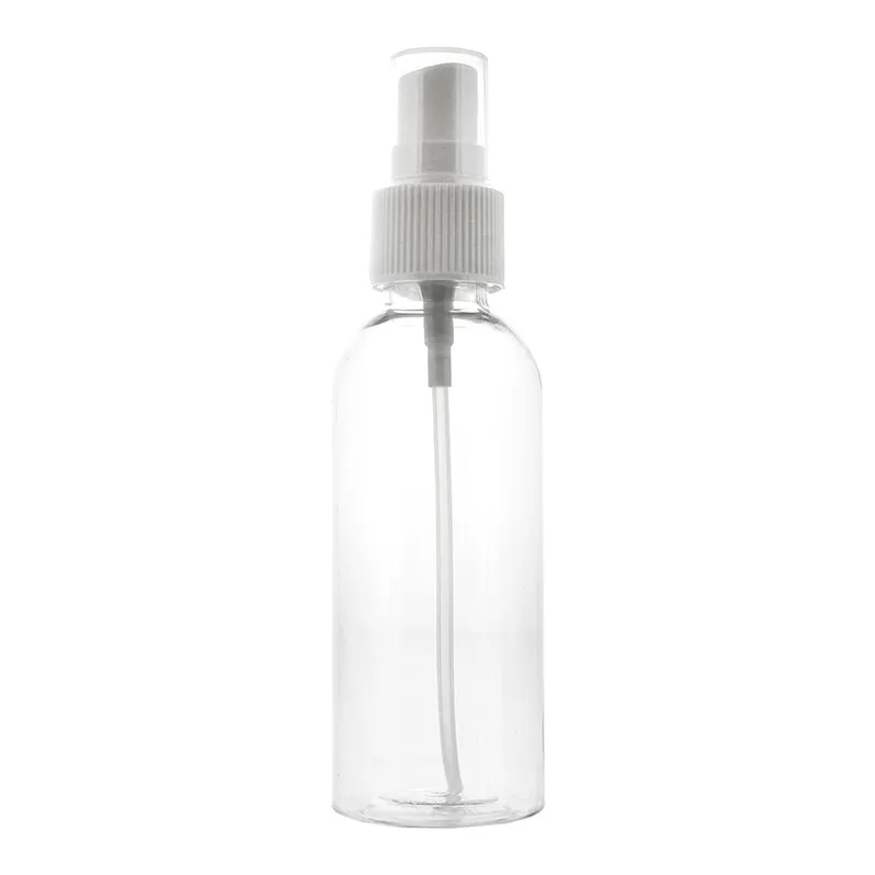 Custom cosmetic perfume 5ml 10ml 30ml 50ml 60ml 100ml 1oz 2oz body face mist clear plastic pocket spray bottle with fine sprayer