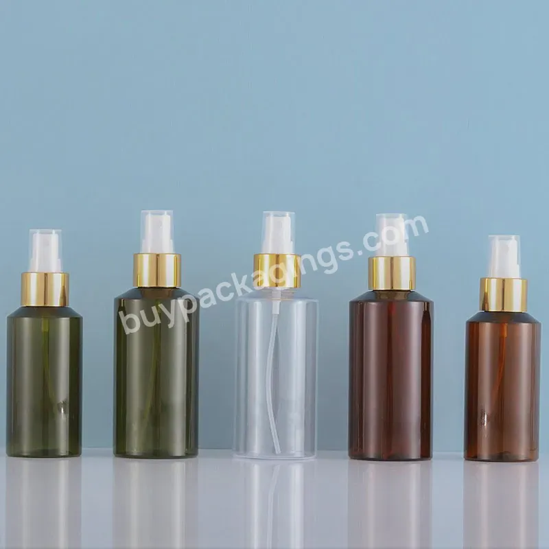 Custom Cosmetic Pet Frosted Pump Plastic Spray Bottle Packaging For Hair Oil Applicator Spray Perfume Shampoo Bottles Wholesale - Buy Plastic Bottle For Hair Oil,Hair Oil Bottles Wholesale,Hair Oil Bottle.