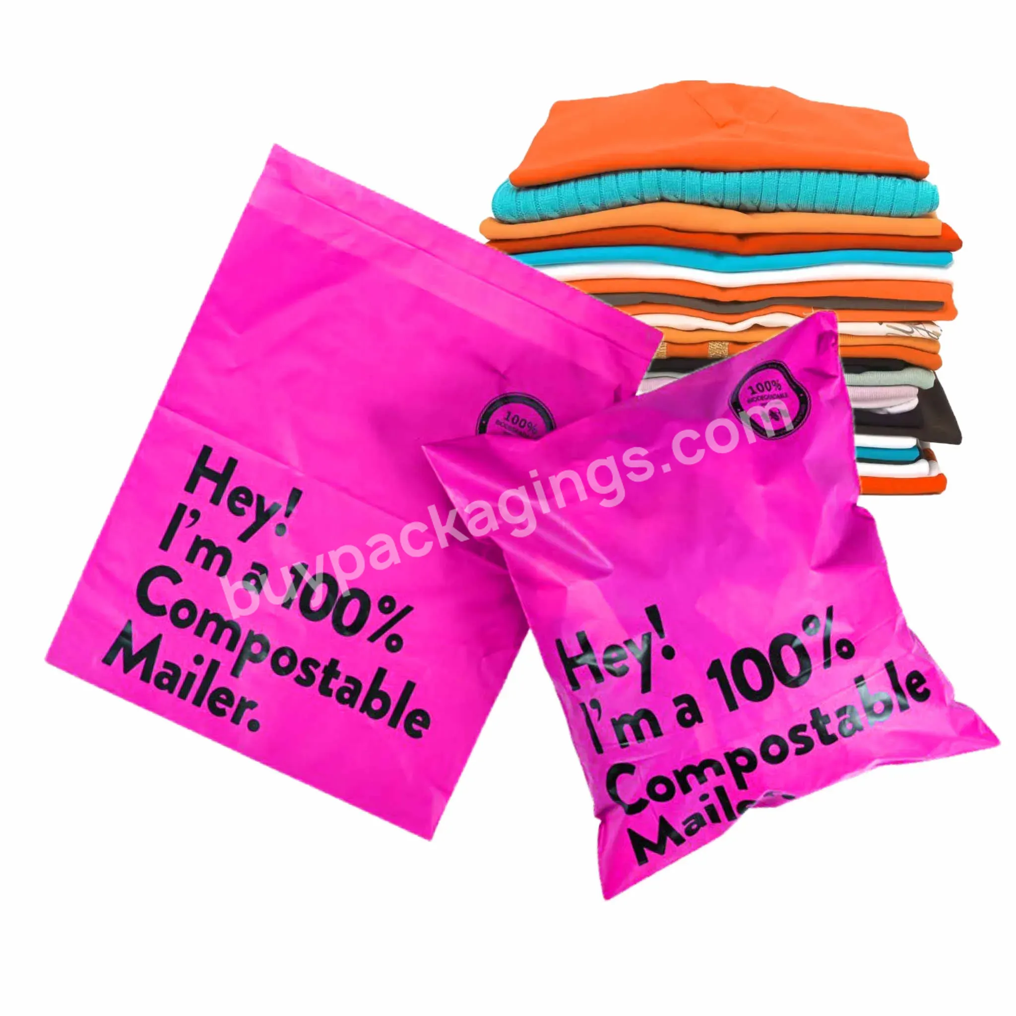 Custom Courier Bag Biodegradable Mailer Bags Waterproof Plastic Shipping Bag Mailing For Clothing