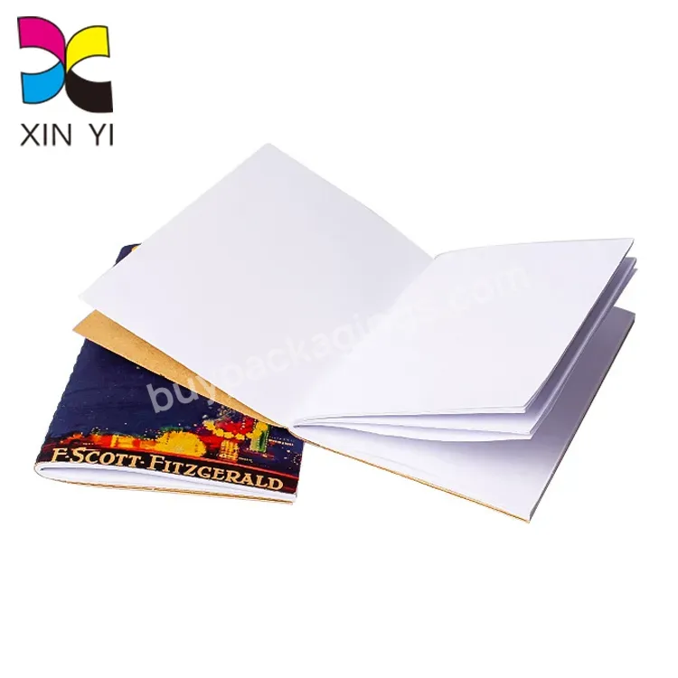 Custom Cover Design Line Inner Page Softcover Notebook
