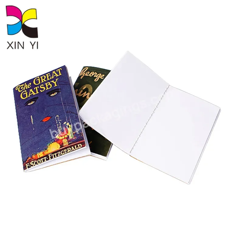 Custom Cover Design Line Inner Page Softcover Notebook