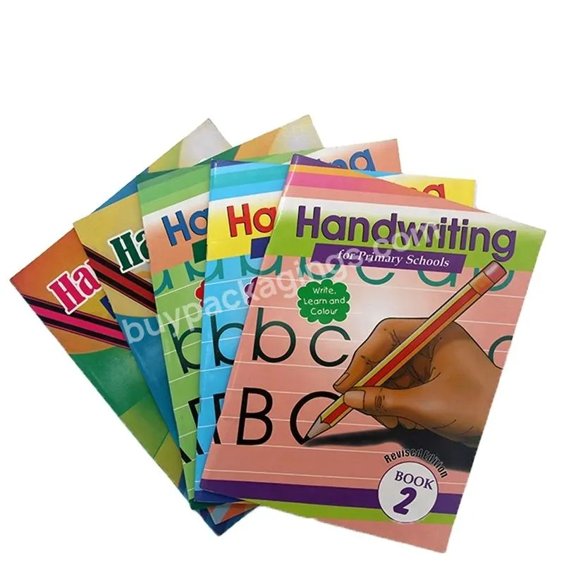 Custom Custom educational books printing Textbooks  full colour children textbook printing for kids