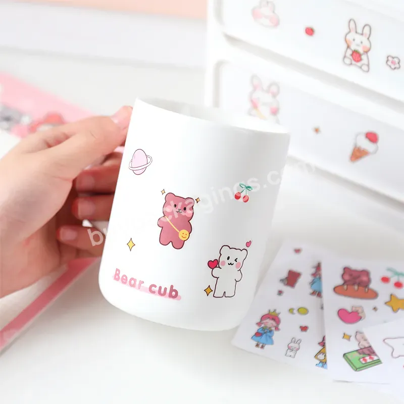 Custom Cute Sticker Adhesive Lovely Decoration Label For Notebook Cup And Pen Kids Encouragement Sticker Vinyl - Buy Custom Cute Sticker,Lovely Decoration Label,Kids Encouragement Sticker.