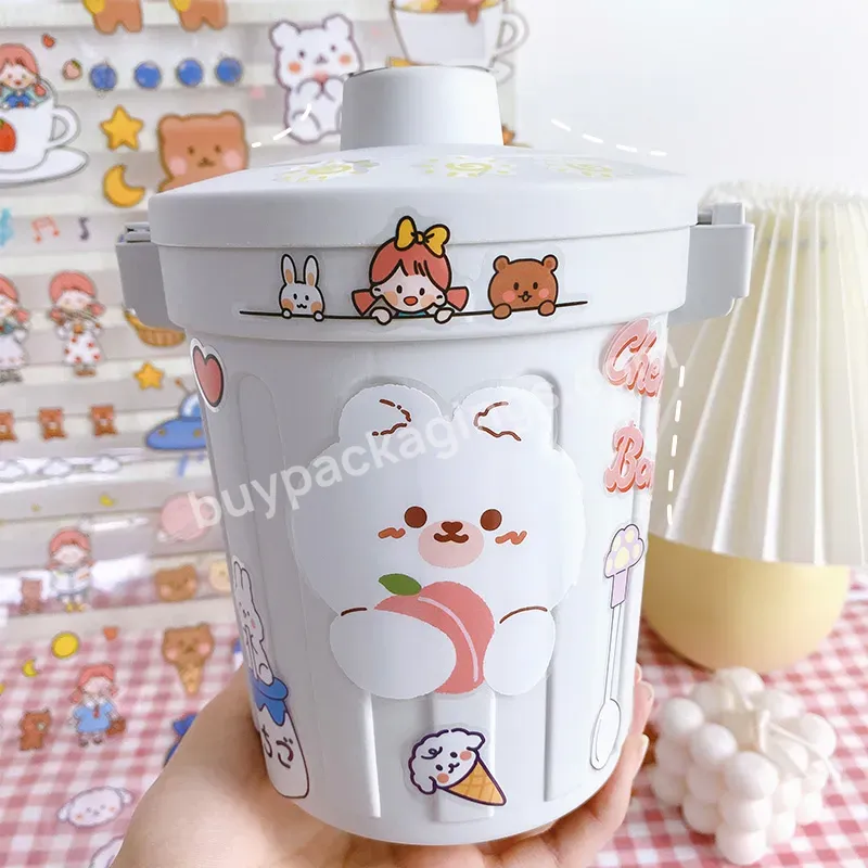 Custom Cute Sticker Adhesive Lovely Decoration Label For Notebook Cup And Pen Kids Encouragement Sticker Vinyl