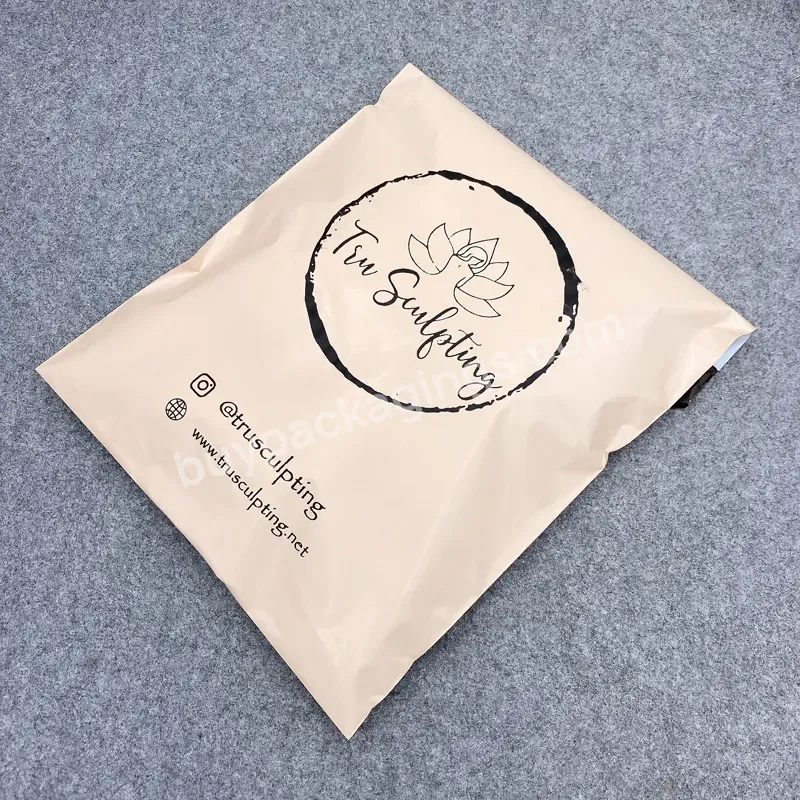 Custom D2w Biodegradable Self Adhesive Sealed Nude Mailer Envelope Plastic Mail Packaging Bag For Mailing Postal For Clothing - Buy Plastic Mailing Bag High Quality Luxury Custom Printed Matte Nude Polymailer For Tshirt Packaging With Adhesive Tape,L