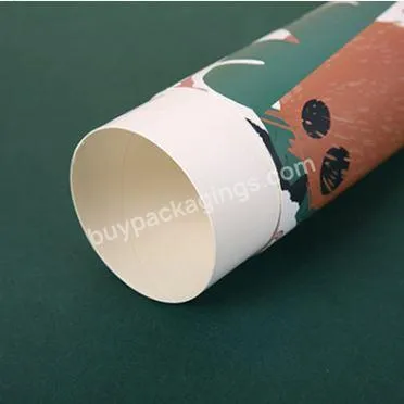 Custom Degradable Containers Eco Material Luxury Black Cardboard Cosmetic Paper Tube Packaging