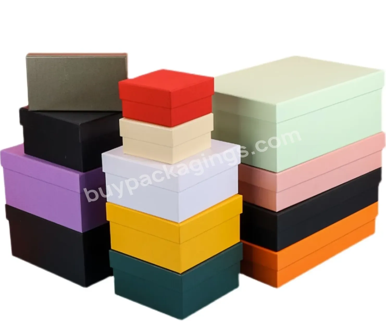 Custom Design Cardboard Paper Cosmetic Luxury Gift Clothing Packaging Cosmetic Paper Gift Box
