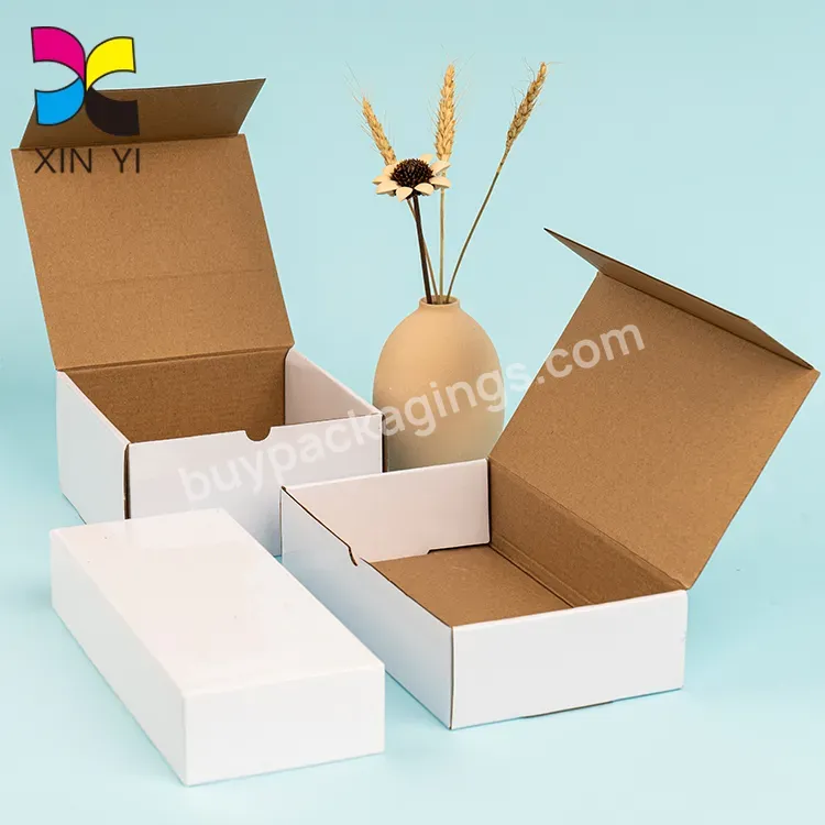 Custom Design Clothing Packaging Paper Shoe Box Corrugated Board Box Packaging Box For Sweater