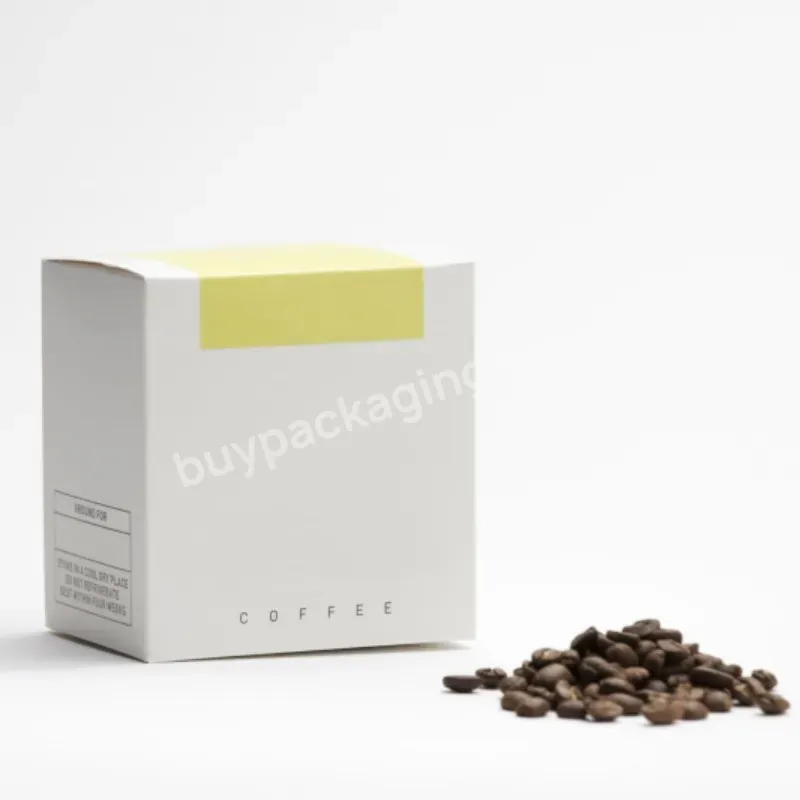 Custom Design Coffee Candle Box Cosmetic Face Cream Gift Luxury Packaging Box With Logo