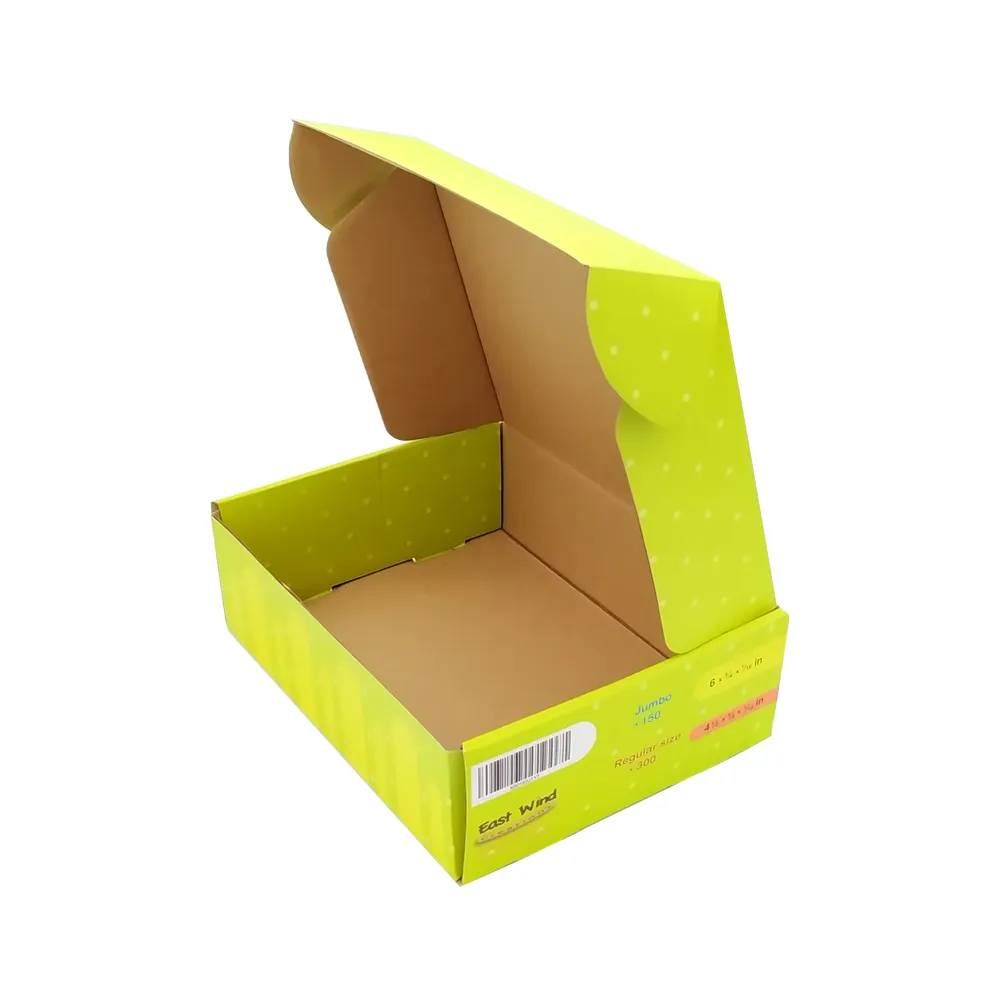 Custom design corrugated paper carton packaging box