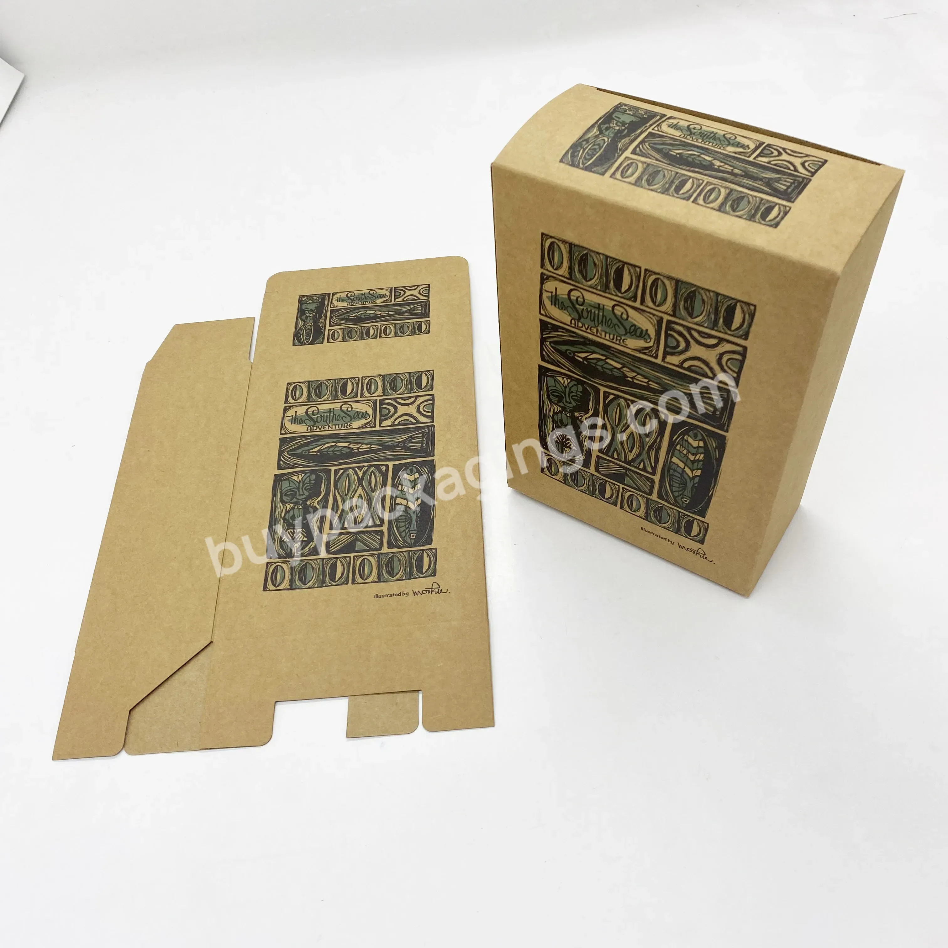 Custom Design Cosmetic Packaging Box 350g Paperboard 5ml-100ml Essential Oil Bottle Kraft Paper Boxes