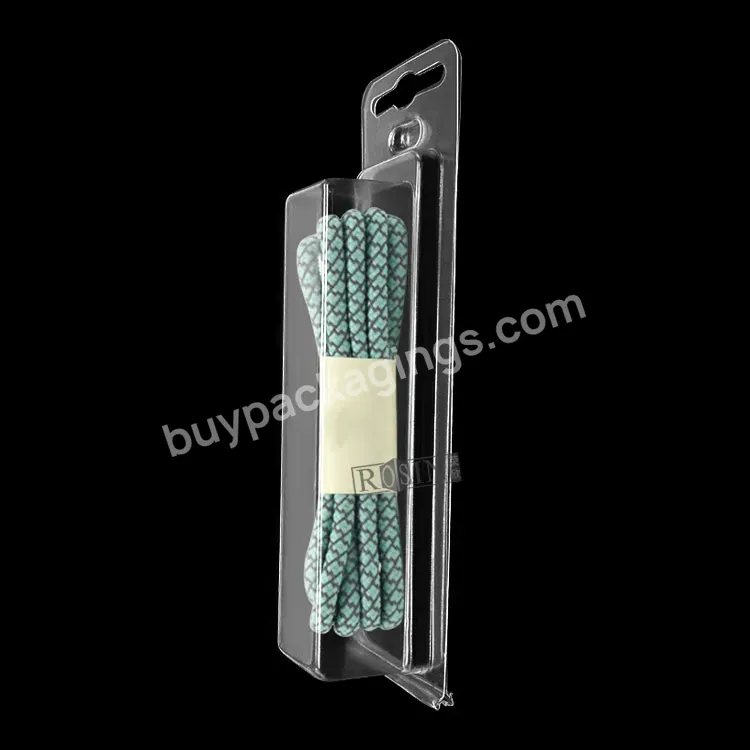 Custom Design Disposable Clear Pvc Plastic Blister Clamshell Packaging With Holes Handle