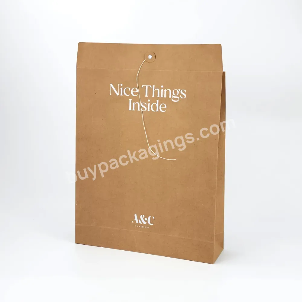 Custom Design Eco-friendly Kraft Paper Large Shape Mailer Bags Clothing Shipping Envelopes Packaging For Clothing Store - Buy Paper Envelope,Custom Design Eco-friendly Kraft Paper Large Shape Mailer Bags Clothing Shipping Envelopes Packaging For Clot