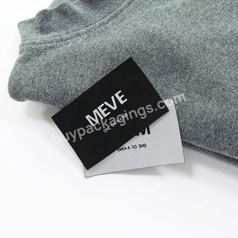 Custom Design Logo Private Clothing Garment Label Brand Labels Organic Cotton Fabric Woven Label For Apparel - Buy Label Clothing Fabric,Woven Clothing Labels,Custom Woven Label.