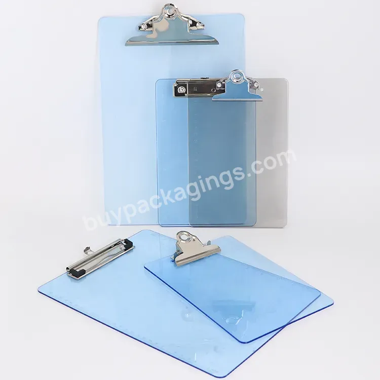 Custom Design Low Profile Clip Board Exam Pad Mini Clipboard Custom Clipboards Clear Acrylic Office Clipboard A4 - Buy Clear Acrylic Office Clipboard,A4 Mini Clipboard,Custom Clipboards.