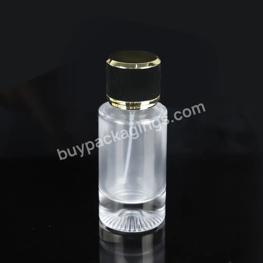 Custom Design Luxury Empty Refillable 30ml 50ml 100ml Fragrance Essential Oil Glass Bottle Perfume Bottle With Box Packaging