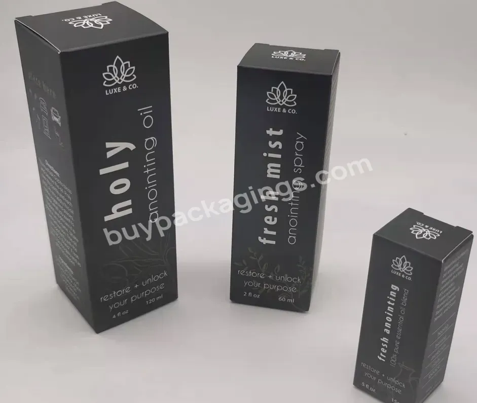 Custom Design Matte Lamination Paper Box With Embossing Skincare Packaging Box For Cosmetic