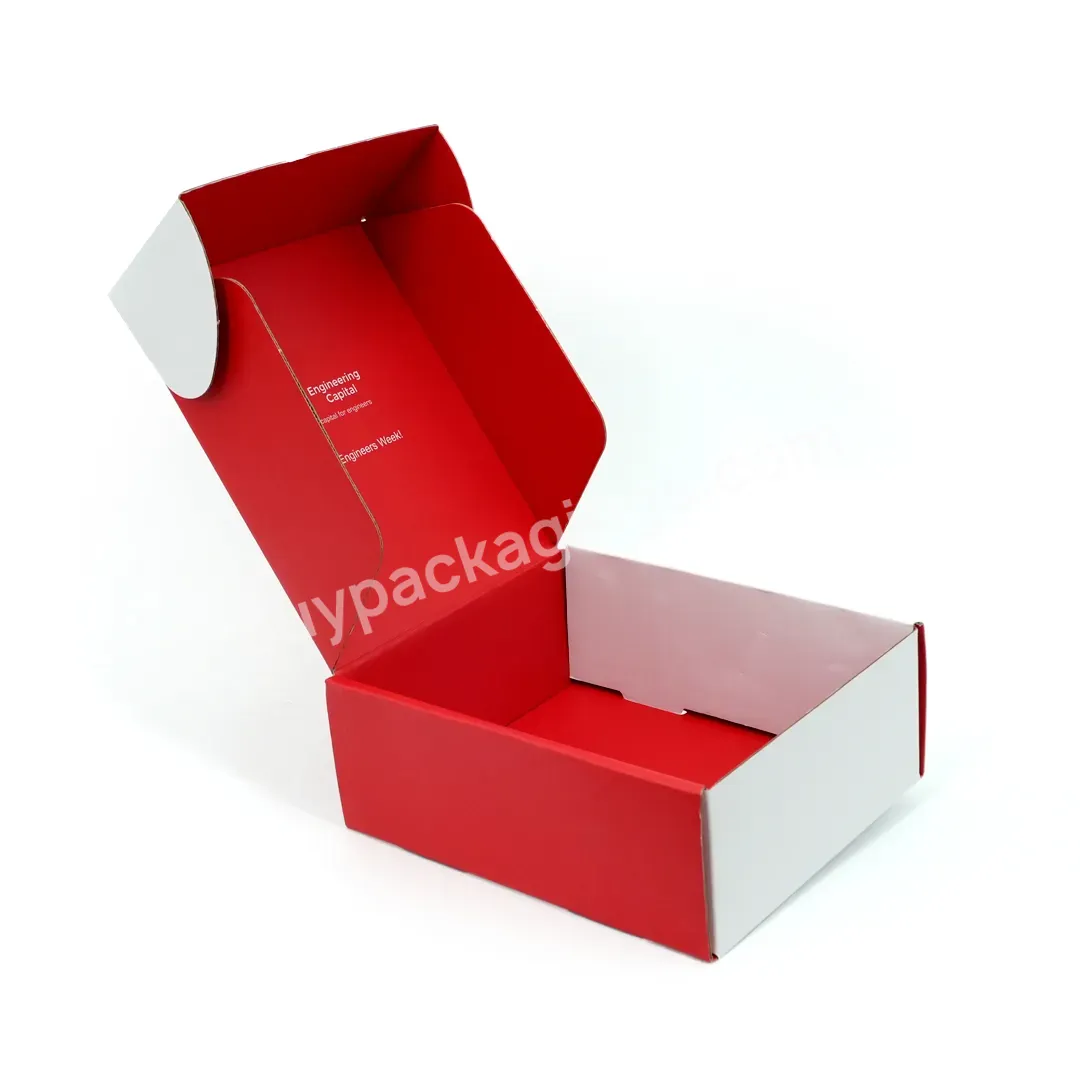 Custom Design Packing Corrugated Cardboard Carton Box Shipping Mailer Box