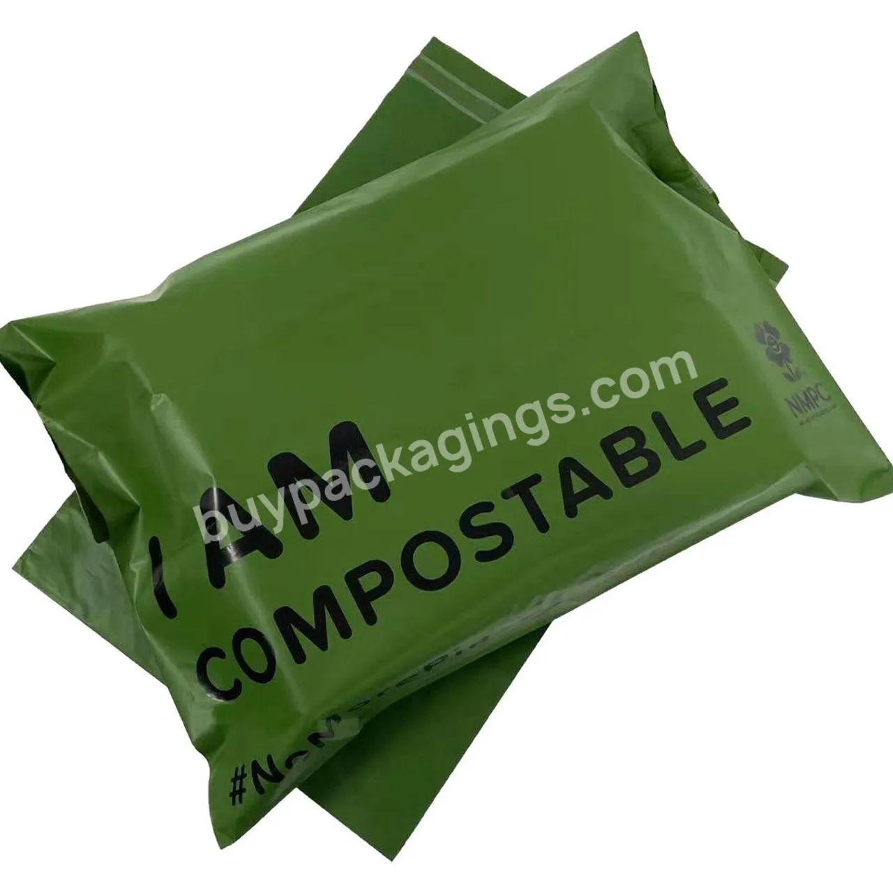 Custom Design Poly Mailer Plastic Bag Biodegradable Clothing Packaging