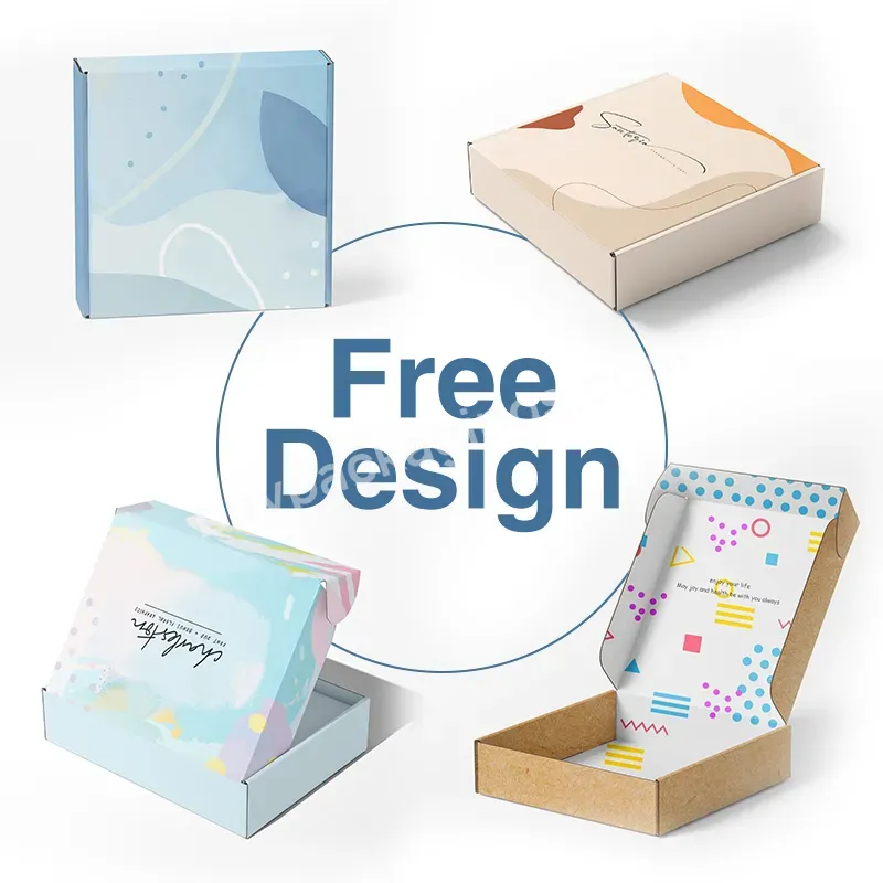 Custom Design Print Paper Display Box Carton Box Corrugated Box