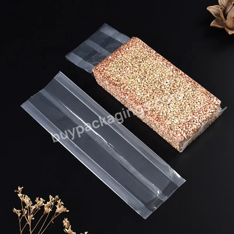 Custom Design Printed 5kg 10kg Rice Packaging Pouch Multi-layer Vacuum Packing Plastic Bags For Food