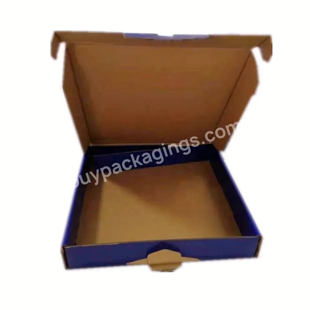 Custom Design Printed Auto Spare Car Parts Packing Box Folding Corrugated Paper Brake Pad Box