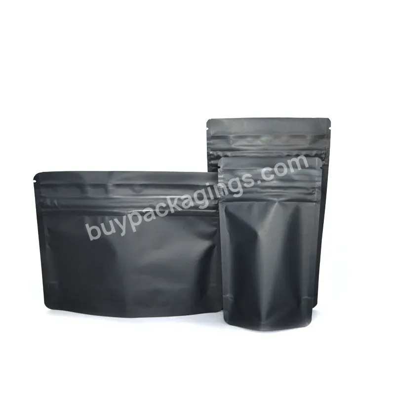 Custom Design Printed Food Grade Heat Sealable Black Pouch Mylar Plastic Mint Milk Chocolate Packaging Bags