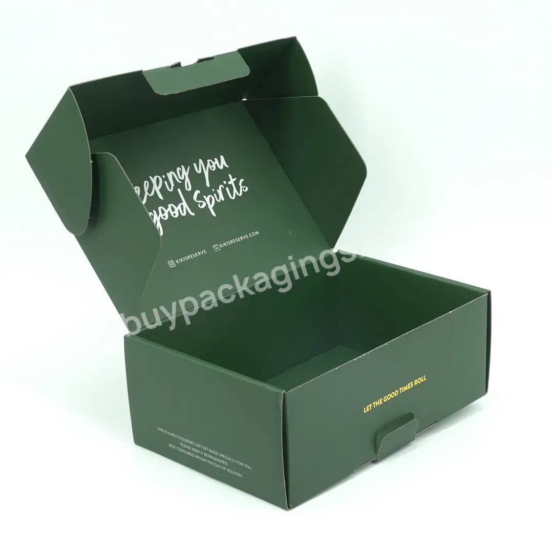 Custom Design Printed Paper Mailer Shipping Boxes With Logo Packaging For Clothing Shoes