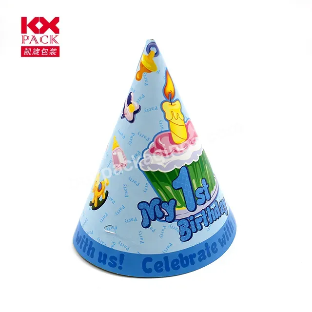 Custom Design Printing Happy Birthday Party Paper Decoration Paper Hat Birthday Party Hats Confetti Party Decoration - Buy Custom Design Printing Happy Birthday Party Paper Decoration Paper Crown Hat Paper Hat,Fun Celebration Kit Of Happy Birthday Co