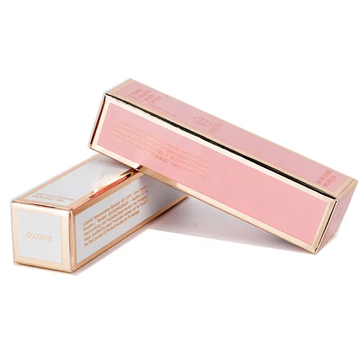 Custom Design Printing lipstick packing Gift box Set Lipstick Paper Box Packaging