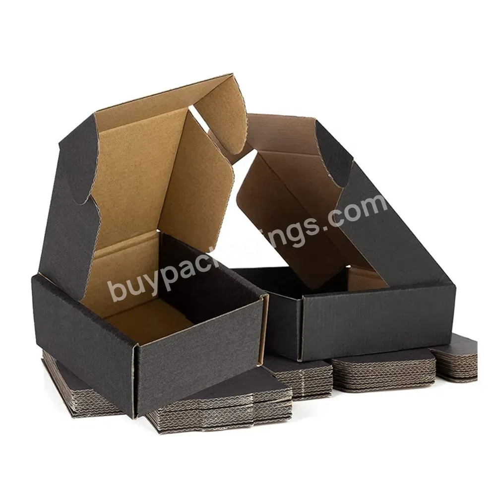 Custom Design Product Packaging Corrugated Cardboard Tuck Top Roll End Cardboard Shoe Mailing Packaging Gift Box