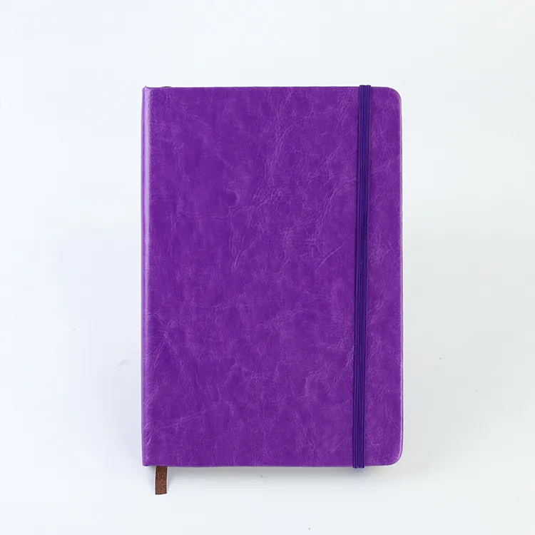 Custom Design Pu Hardcover Dot Grid Journal Notebook