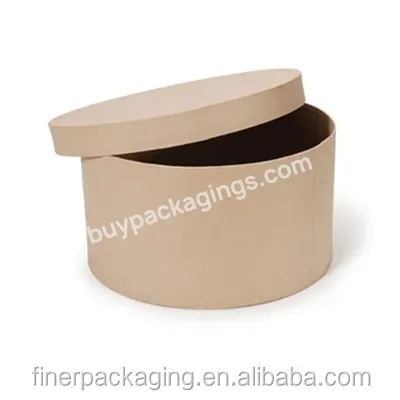 Custom Design Rectangle And Round Paper Mache Boxes With Lids Promotion Customized Recyclable Custom Logo Environmental Accept