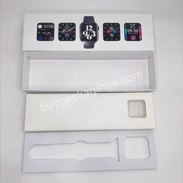 Custom Design Simple Function Smart Watches Strap Case Packaging Gift Box Wrist Watch Strap Storage Box