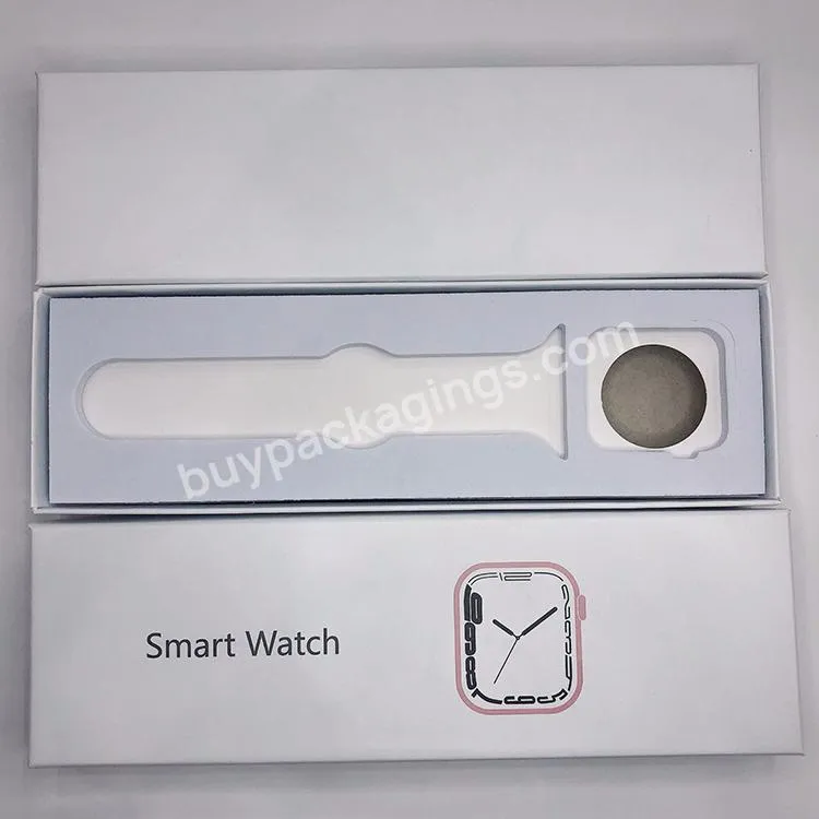 Custom Design Simple Function Smart Watches Strap Case Packaging Gift Box Wrist Watch Strap Storage Box