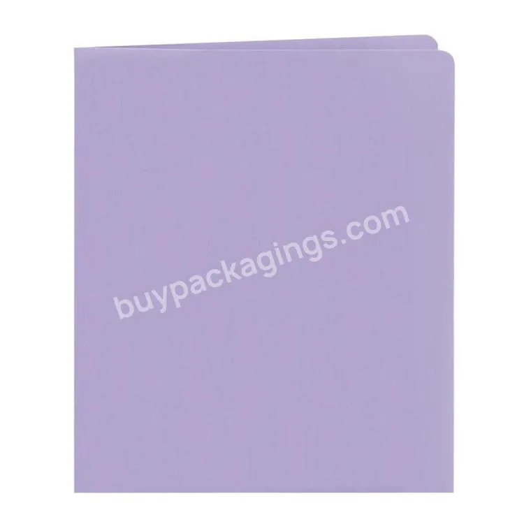 Custom Design Wholesale Cheap Legal Size 9.5 X 12inch Pocket Presentation Folder Printing