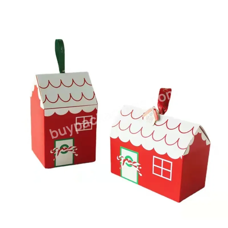 Custom Dessert Packaging Paper Box Christmas Creative Packaging Box Candy Box
