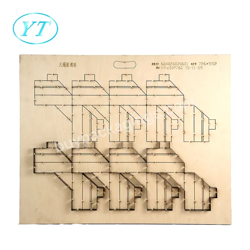 Custom Die Cut Cutting Die Steel Rule Flat Bed Die Cut - Buy Custom Precise Flat Die Mould,Die Cutting Mould,Flat Wood Moulding.